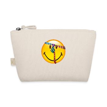Smiley Tie - Bio-Täschchen - Natur - Vorne