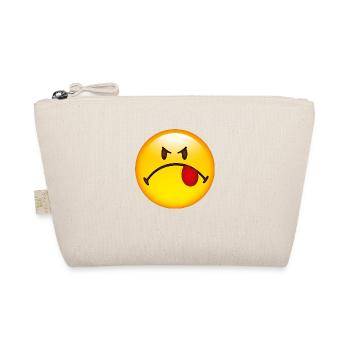Smiley Dislike - Bio-Täschchen - Natur - Vorne