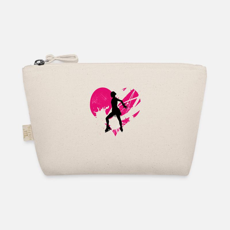 love motiv Eiskunstlauf 4 - Bio-Täschchen - Natur