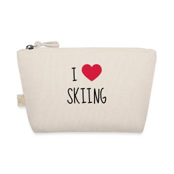 Ski Skieur Sport Sportif Skier Montagne - Trousse biologique - nature - Devant