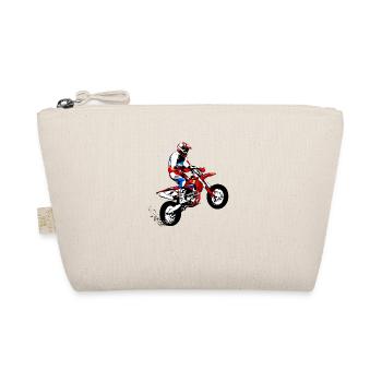 Supermoto Racer - Supermotard - Organic Pouch - nature - Front