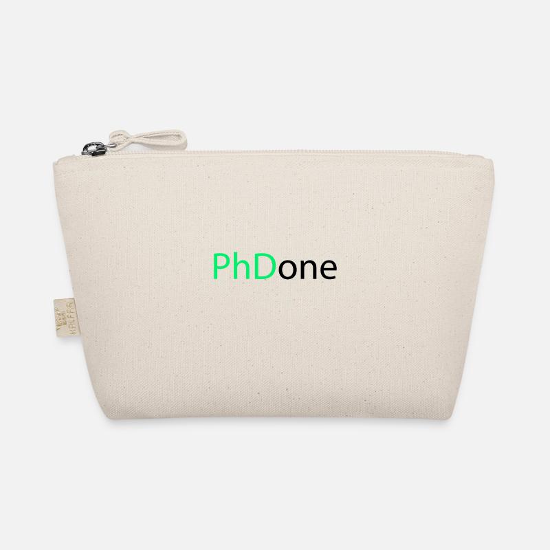 PhD Done Phd Final Cadeau - Trousse biologique - nature