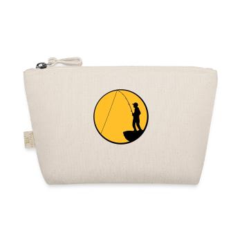 pêcheur falaise mer pente ronde lune nuit pêcheur - Trousse biologique - nature - Devant