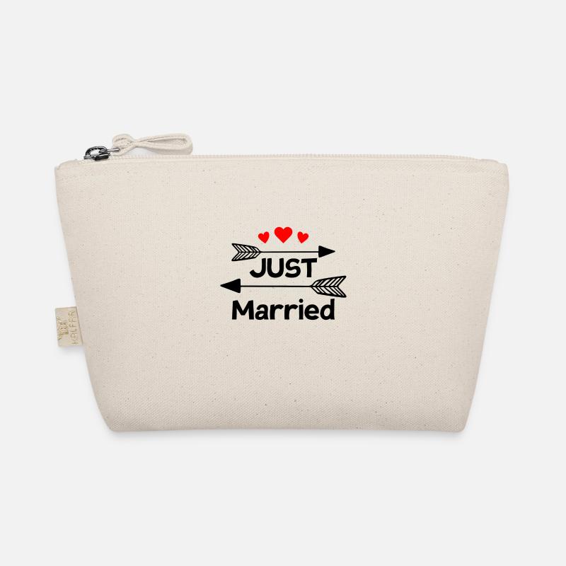 Just Married Hochzeit Geschenk Bio-Täschchen