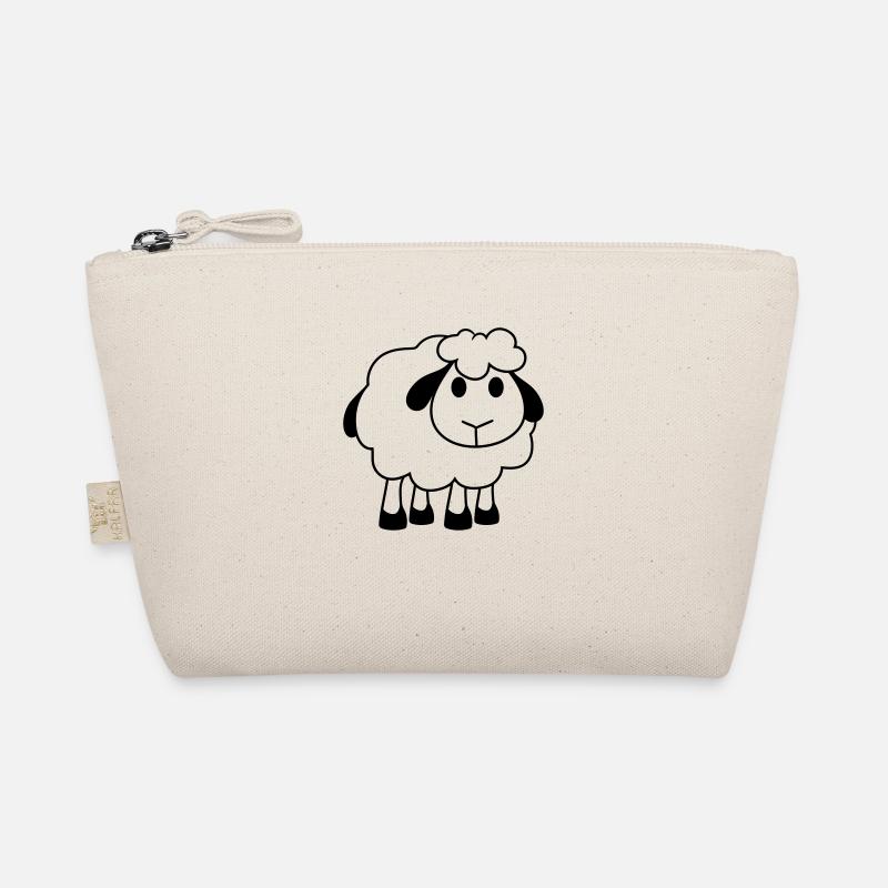 lamb baby funny small cute cute comic cartoon shee Organic Pouch
