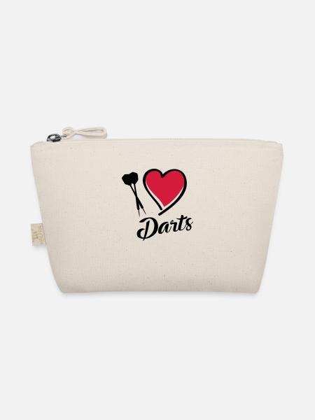 darts i love - Bio-TĂ€schchen - Natur