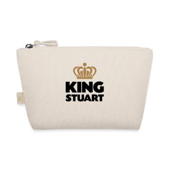 King stuart name thing crown - Organic Pouch - nature - Front