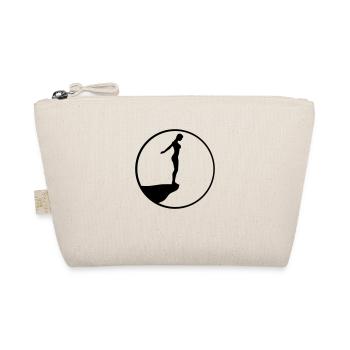 Cliff Diver Logo Design - Organic Pouch - nature - Front