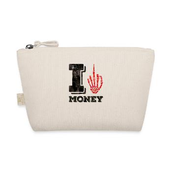 i middlefinger money design - Bio-Täschchen - Natur - Vorne