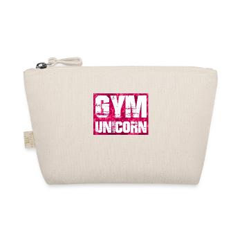 gym unicorn - Bio-Täschchen - Natur - Vorne