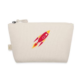 Clipart fusée rouge - Trousse biologique - nature - Devant