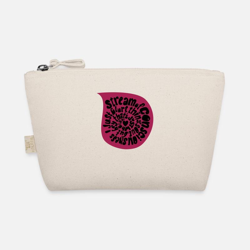 Strom des Bewusstseins in einem Tropfen Bio-Täschchen