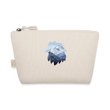 Eagle and snow-capped mountains - Organic Pouch - nature - Front