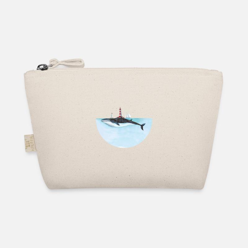 Lighthouse Whale Organic Pouch