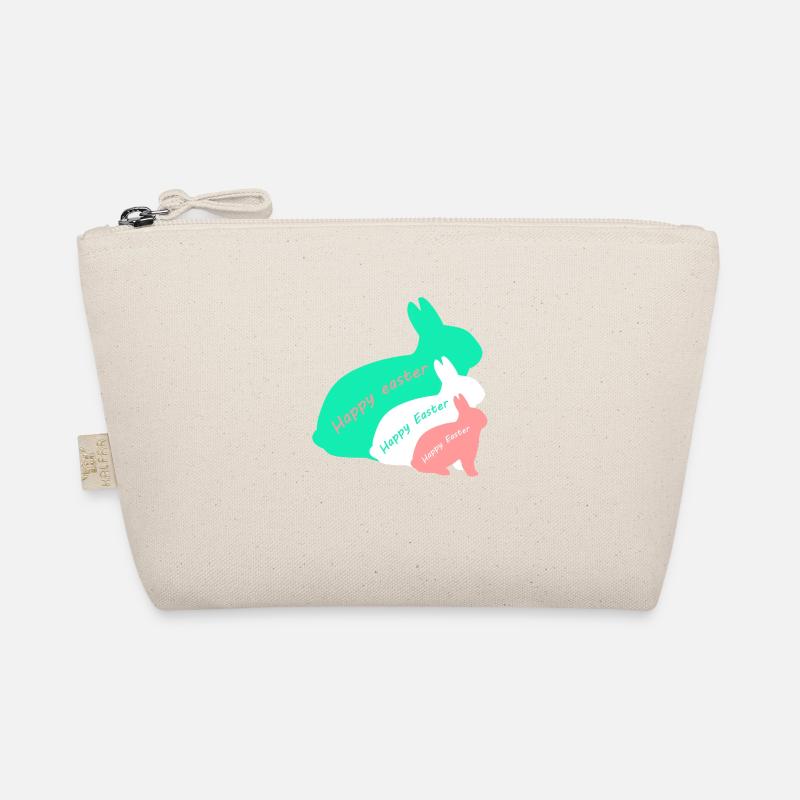 Joyeuses Pâques - trois lapins Trousse biologique