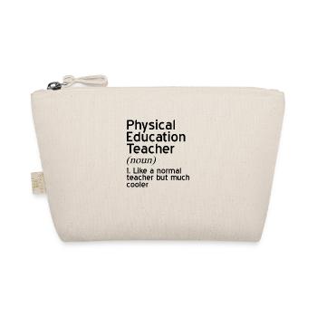 Sportlehrer - Bio-Täschchen - Natur - Vorne