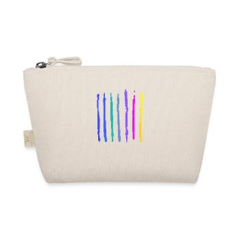 Colorful lines - Organic Pouch - nature - Front