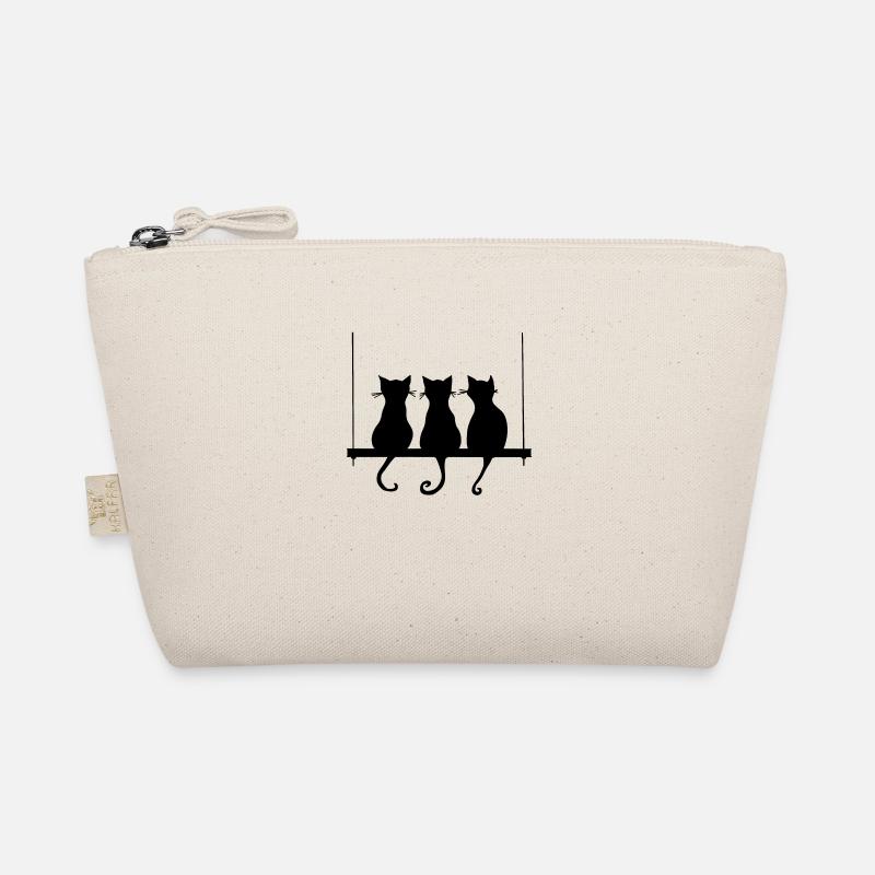 Cats on a swing Organic Pouch