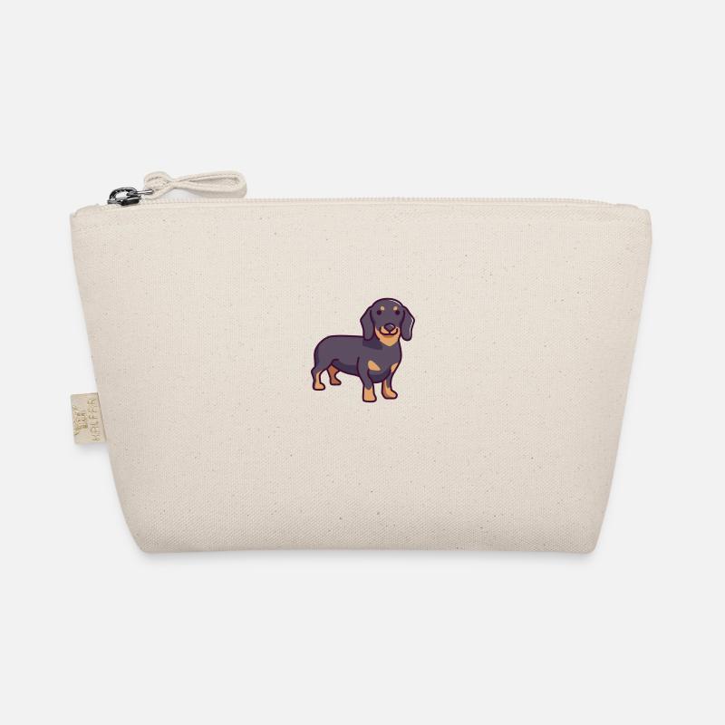 Dachshund - Bio-Täschchen - Natur
