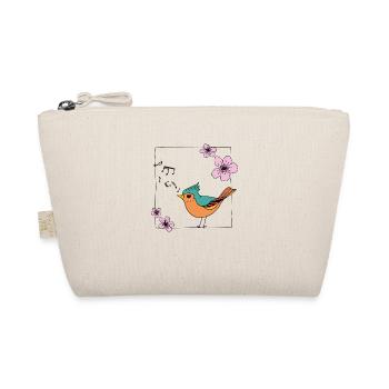 Singing bird - Organic Pouch - nature - Front
