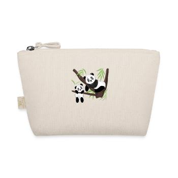 Panda - Bio-Täschchen - Natur - Vorne
