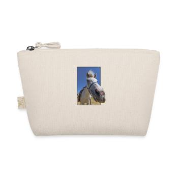 Funny horse face - Organic Pouch - nature - Front