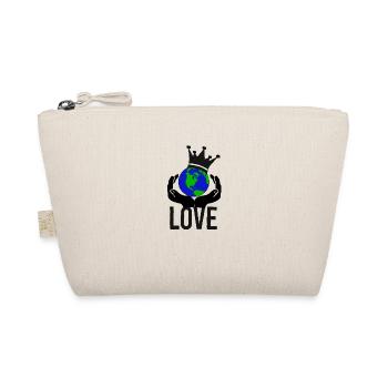 Nature Environment Climate Crown Love Eco Bio Sustainable - Organic Pouch - nature - Front