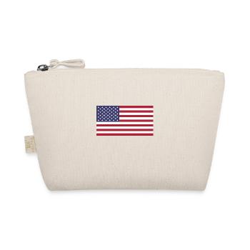 American Flag of United States - Organic Pouch - nature - Front