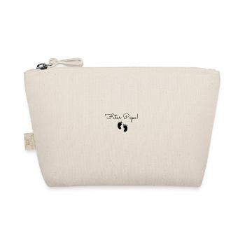 Zukünftiger Vater - Bio-Täschchen - Natur - Vorne