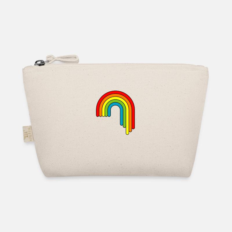 Regenbogen Rainbow - Organic Pouch - nature