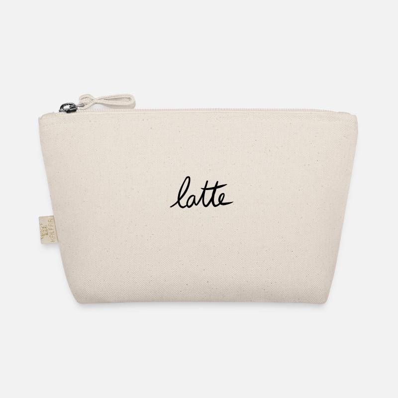 Latte / Cute Coffee Dates Organic Pouch