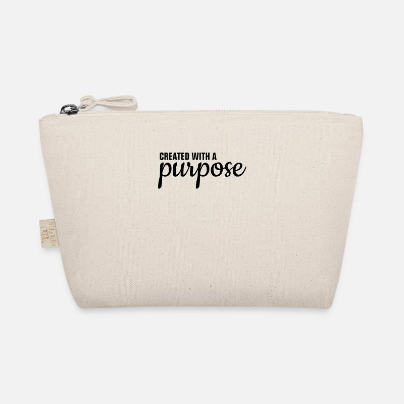 Created With A Purpose - Christian Organic Pouch