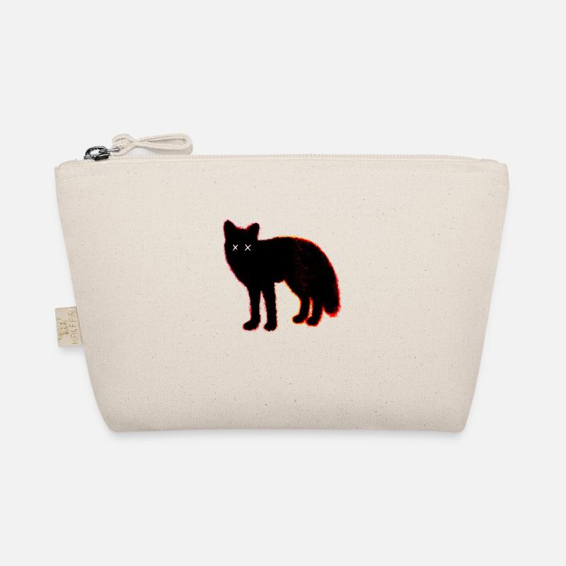 Dead Black Fox - Bio-Täschchen - Natur