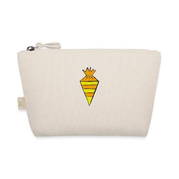 sac de sucre jaune sac d'école cadeau d'inscription scolaire - Trousse biologique - nature - Devant