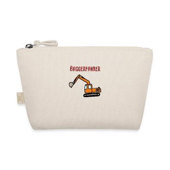 Baggerfahrer - Bio-Täschchen - Natur - Vorne