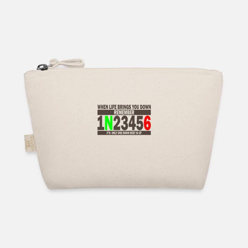 When life brings you down remember Motorrad Bahn Organic Pouch