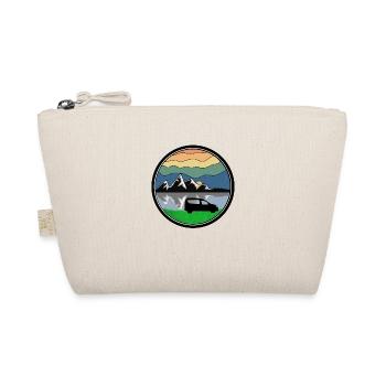 Joli motif de campeur, voyage, van, lever de soleil - Trousse biologique - nature - Devant