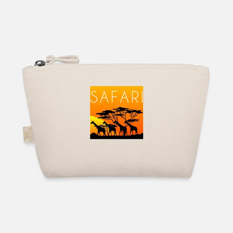 safari mit giraffen,safari,giraffen Bio-Täschchen