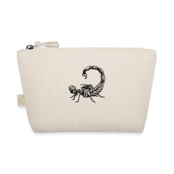 Skorpion - Bio-Täschchen - Natur - Vorne