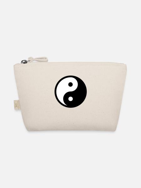 Yin Yang - Bio-Täschchen - Natur - Vorne