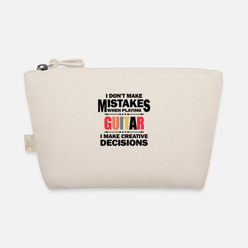 I don't make mistakes when playing guitar Geschenk Bio-Täschchen
