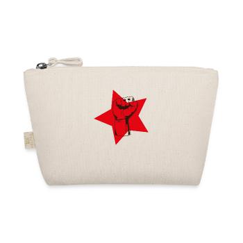 Cooles Rote Kommunist Faust Hand Protest Geschenk - Bio-Täschchen - Natur - Vorne