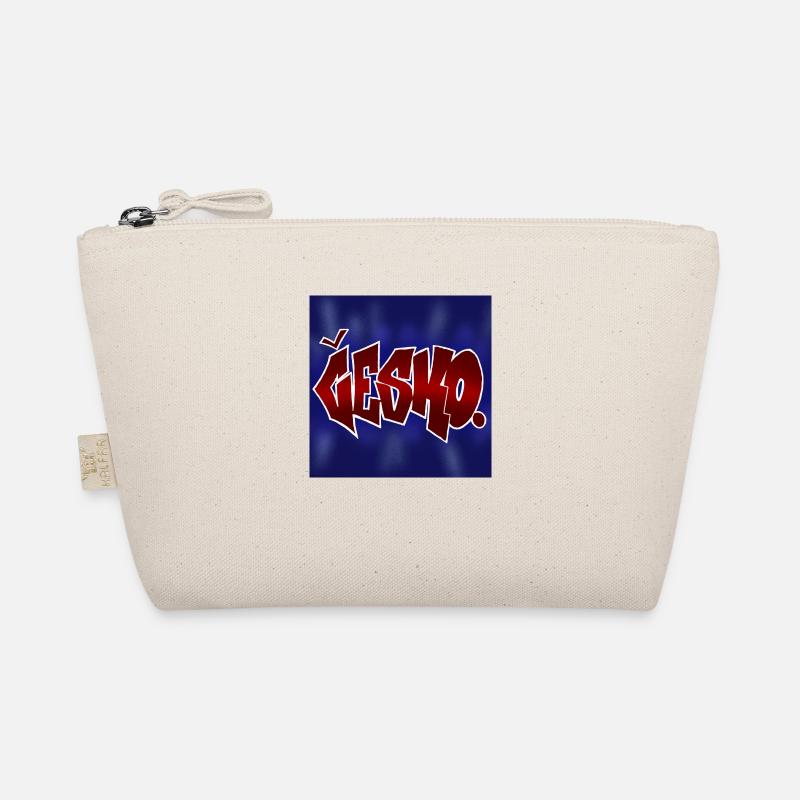 Česko Graffiti Design - Organic Pouch - nature