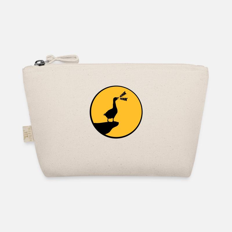 Wolf Gans Honk goose - Bio-Täschchen - Natur
