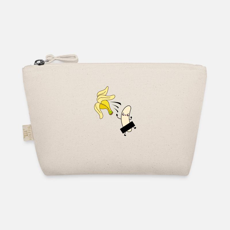 Banane Vegan Bio Lustig Geschenk - Bio-Täschchen - Natur