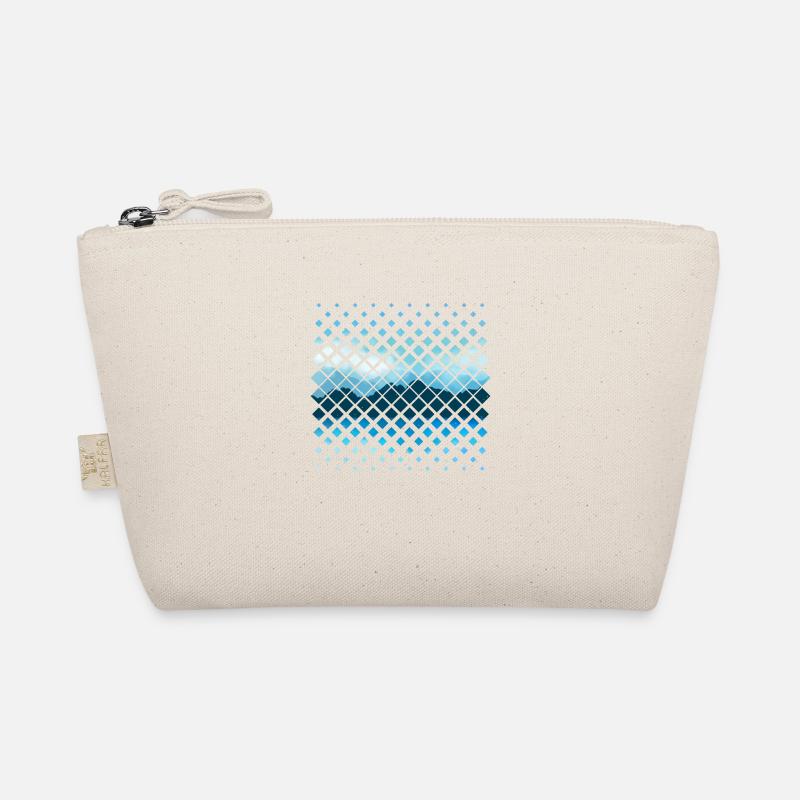 Mountains pattern Organic Pouch