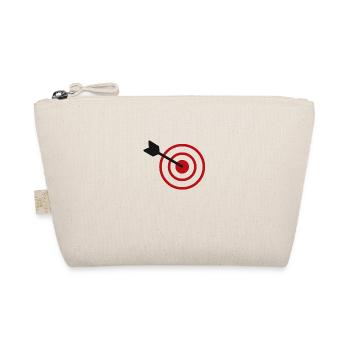Dart arrow darts gift dartboard dart arrow - Organic Pouch - nature - Front