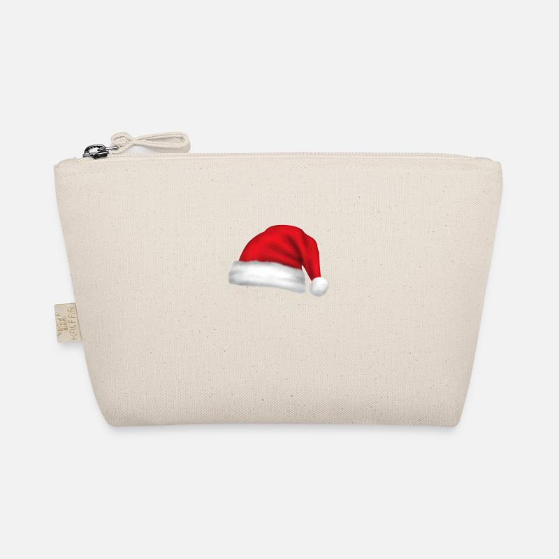 chapeau de père Noël - Trousse biologique - nature