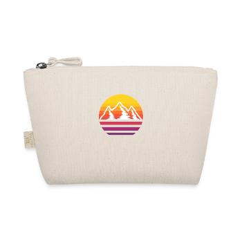 Berg Wandern Berge Gebirge Landschaft Bergsteigen - Organic Pouch - nature - Front