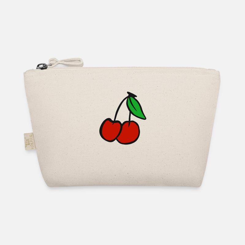 Kirsche Obst Kirschen Obstgarten Gesund Frucht - Bio-Täschchen - Natur
